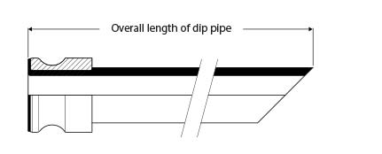 Detachable Dip Pipe